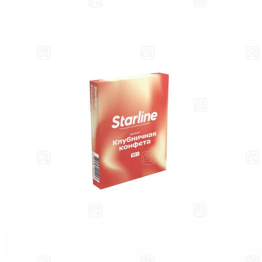 Табак для кальяна Старлайн (Клубничная конфета), 25 г  М