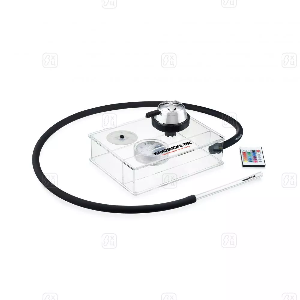 172_Кальян_NanoSmoke_CUBE_2023_с_белым_блюдцем_1