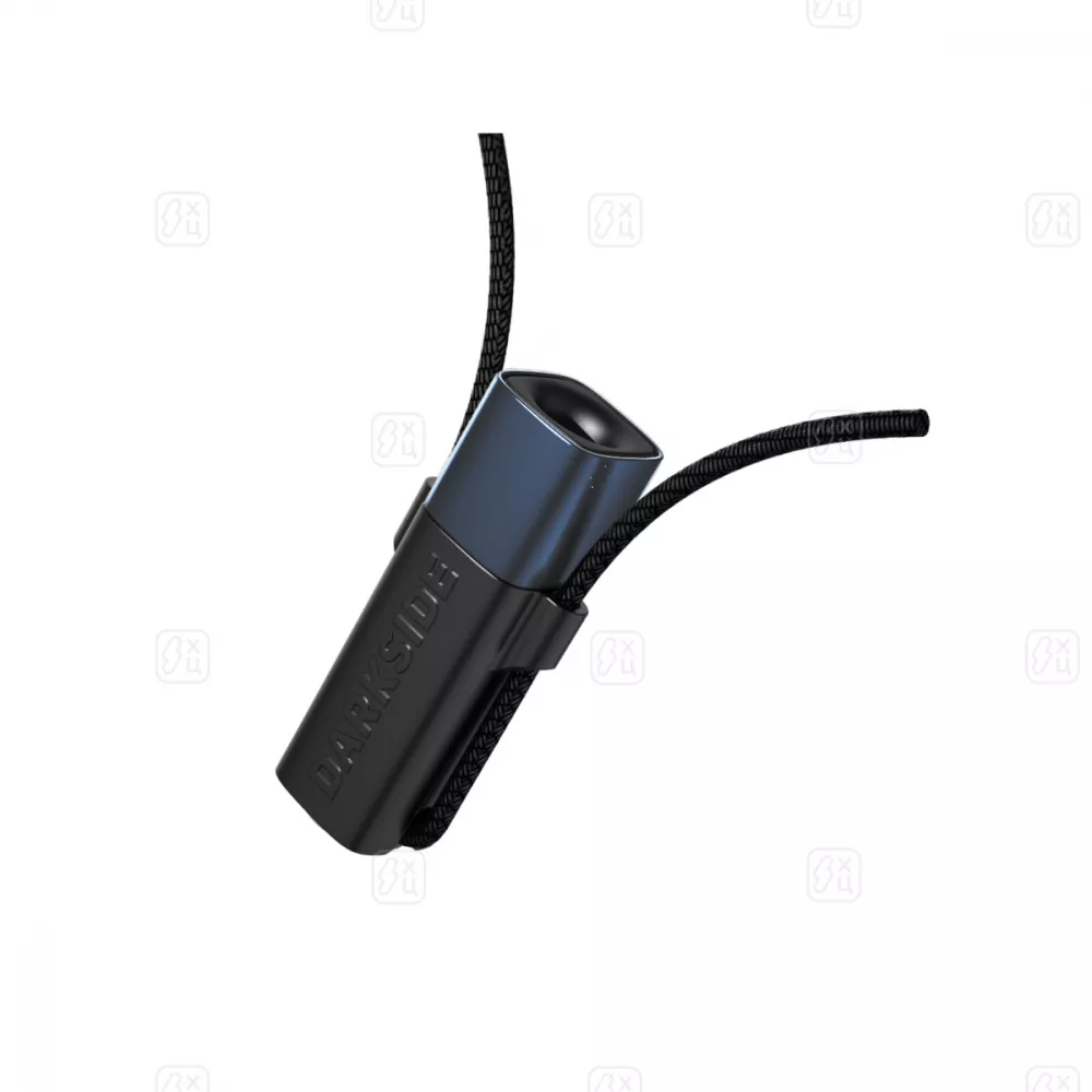 Персональный_мундштук_D_STICK_синий,_c_колпаком