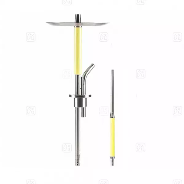 85_Кальян_MEXANIKA_Mini_Yellow_мундштук_желтый_2