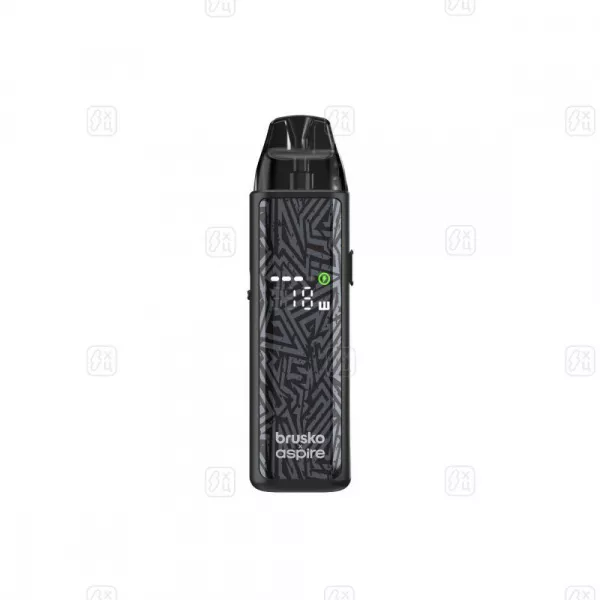 BRUSKO MINICAN 6 Black pattern_