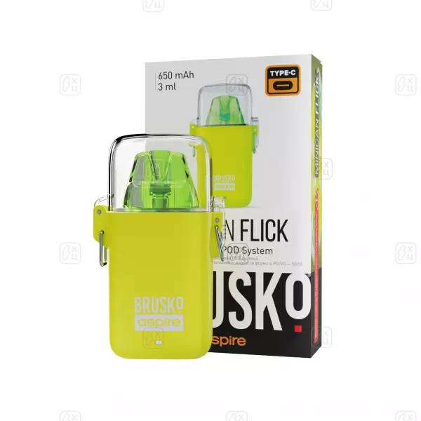 92  BRUSKO MINICAN FLICK желтый 1