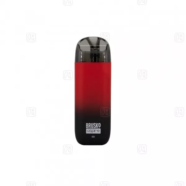 87_ЭС_Brusko_Minican_2,_400_mAh,_Черно_красный_градиент_1