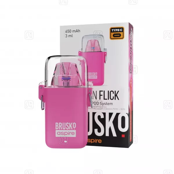 92  BRUSKO MINICAN FLICK розовый 1